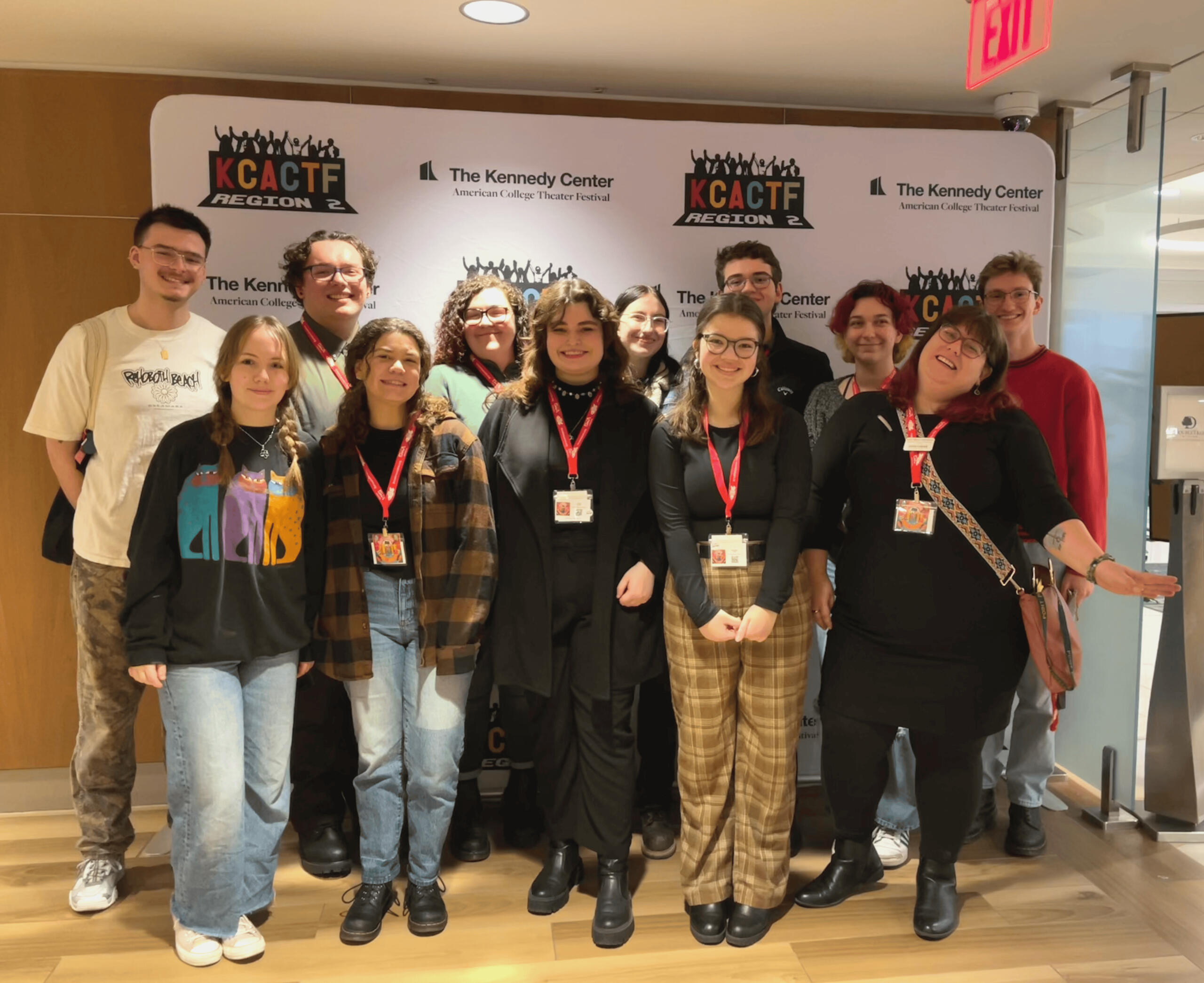 Point Park University&#39;s KCACTF Region 2 sponsored students!